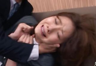 Japanese Yuma Asami with a fresh ripe putz is ready for deep penetration